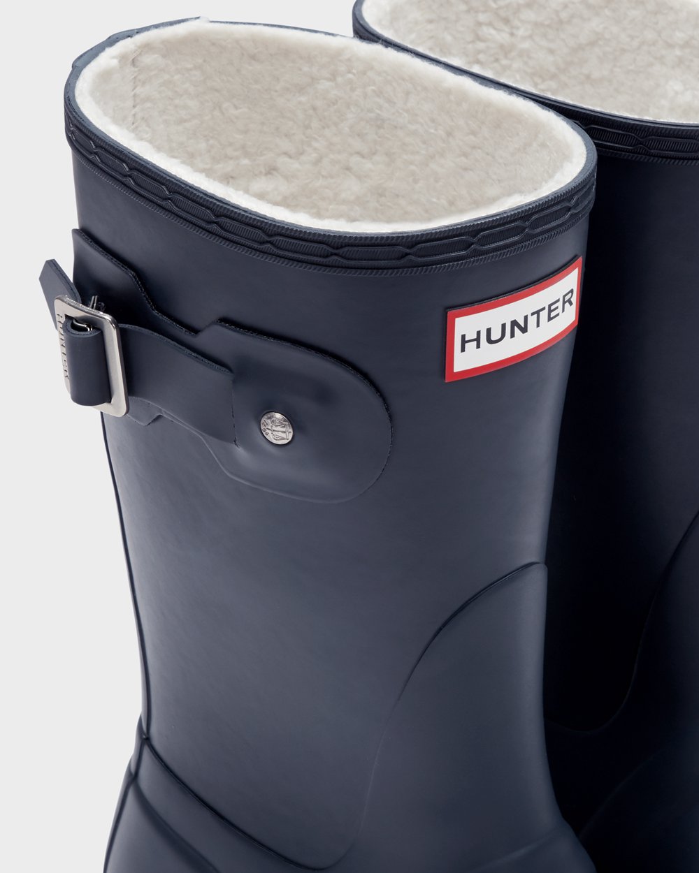 Låga Gummistövlar Dam - Hunter Original Insulated - Marinblå - 612059-FUY